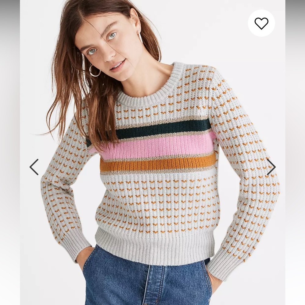 Madewell Striped Sweater NWT